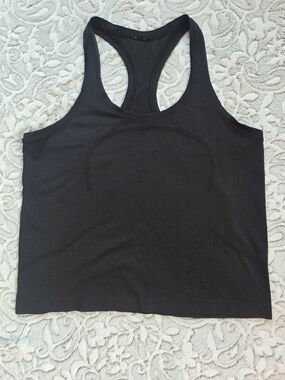 Lululemon Black Racerback Tank Top - Women Size 12